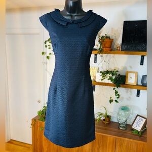 Elegant Vedat Navy Dress
